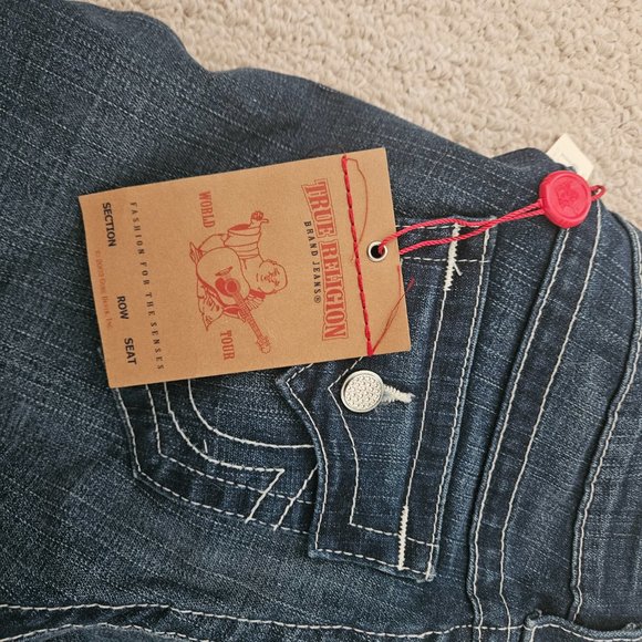 True Religion Jeans Size 27 waist, 33 inner seam - Picture 7 of 9